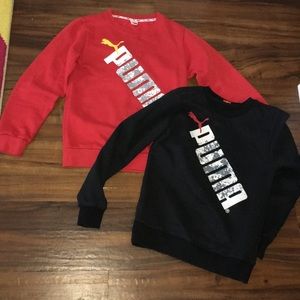 Two (2) Super soft sweatshirt from Puma.